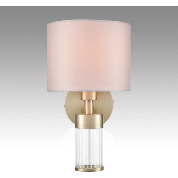 8109/1W MODERNI LN25 латунь титаниум/бежевый, металл/текстиль/стекло Бра E14 40W 220V DAMONA 8109/1W MODERNI LN25 латунь титаниум/бежевый, металл/текстиль/стекло Бра E14 40W 220V DAMONA