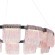 SL6021.403.66 Светильник подвесной ST-Luce черный/розовый LED 1*66W 4000K VOILE