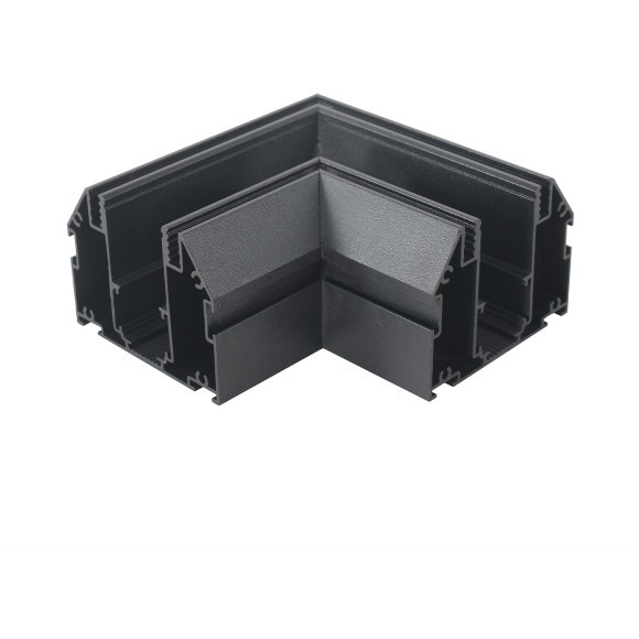Готовый угол для демпферного магнитного шинопровода Space 48V Crystallux CLT 0.233 01 BL