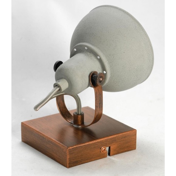 Спот настенный Lussole GRLSP-9828 DURANGO IP21 под лампу 1xE14 6W