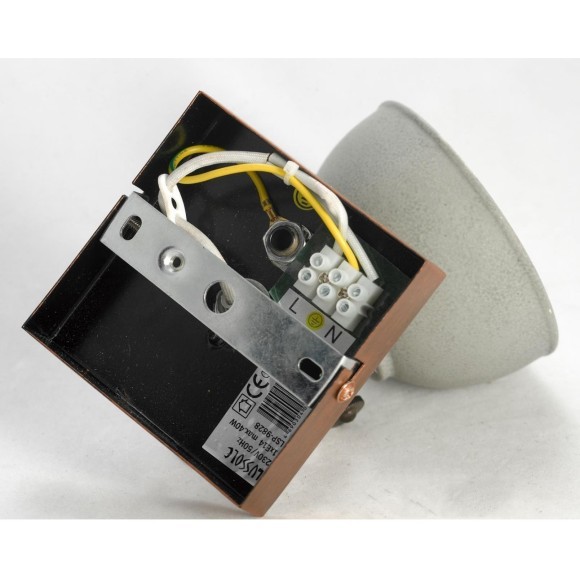 Спот настенный Lussole GRLSP-9828 DURANGO IP21 под лампу 1xE14 6W