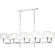 Люстры Crystal Lux MAESTRO SP-PL10 L1100 CHROME