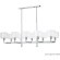 Люстры Crystal Lux MAESTRO SP-PL10 L1100 CHROME