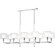Люстры Crystal Lux MAESTRO SP-PL10 L1100 CHROME