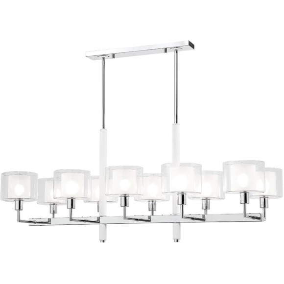 Люстры Crystal Lux MAESTRO SP-PL10 L1100 CHROME