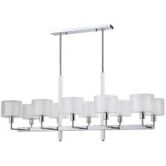 Люстры Crystal Lux MAESTRO SP-PL10 L1100 CHROME