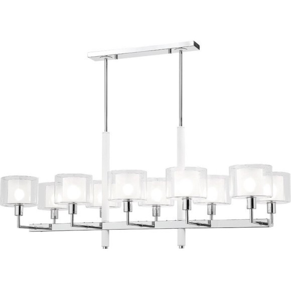 Люстры Crystal Lux MAESTRO SP-PL10 L1100 CHROME