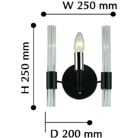 Настенный светильник Supreme 2490-1W