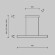 Линейный подвесной светильник Maytoni Step P010PL-L30G3K LED 30Вт 3000K 2200Лм 120° CRI80 золотой матовый металлический корпус, макс. высота 1185 мм, двойной свет (вниз основной + вверх)
