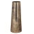 421315 KURASHIKI Ваза декоративная металл состаренное золото H450
