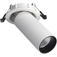 ST759.538.07 Св-к встр. Белый LED 1*7W 3000K 560Lm Ra90 60° IP20 D95xH156 220-240VV Встраиваемые светильники