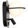 SL395.411.02 Бра ST-Luce Черный/Белый LED 1+1*8+3W 4000K DONOLO