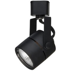 Однофазный двужильный трековый светильник Arte Lamp A1310PL-1BK LENTE под сменную лампу GU10