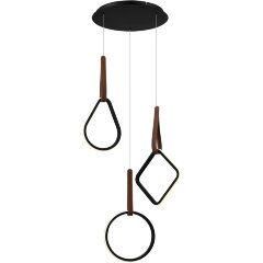 SL6131.403.36 Светильник подвесной ST-Luce Черный/Черный, Терракотовый LED 1*36W 4000K SHAPE SL6131.403.36 Светильник подвесной ST-Luce Черный/Черный, Терракотовый LED 1*36W 4000K SHAPE