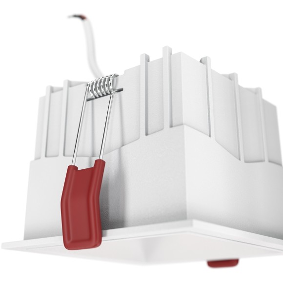 Встраиваемый светильник Alfa LED DL043-01-15W4K-SQ-W