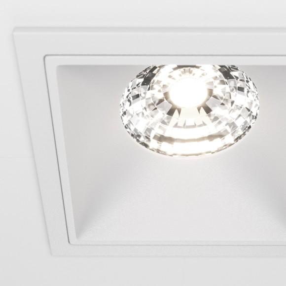 Встраиваемый светильник Alfa LED DL043-01-15W4K-SQ-W