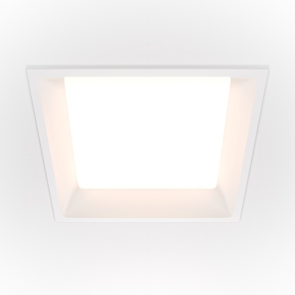 Встраиваемый светильник Maytoni DL054-24W3K-W Okno светодиодный LED 24W