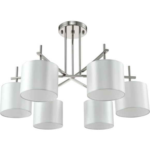 Люстра Crystal Lux SERGIO PL6 NICKEL