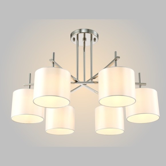 Люстра Crystal Lux SERGIO PL6 NICKEL