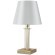 Настольная лампа Crystal Lux NICOLAS LG1 GOLD/WHITE