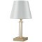 Настольная лампа Crystal Lux NICOLAS LG1 GOLD/WHITE