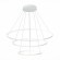 ST605.503.114 Cветильник подвесной SMART ST-Luce Белый/Белый LED 1*114W 2800-6500K Подвесные светильники
