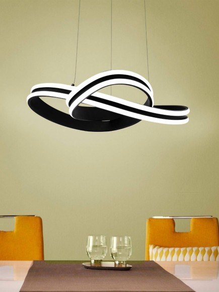 99249 CORREDERA CORREDERA Светодиодный потолочный светильник 36Вт 5000Лм 3000К пластик белый металл черный