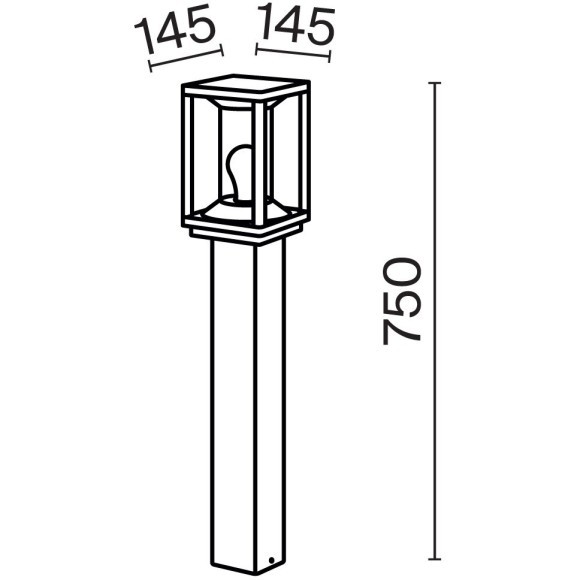 Ландшафтный светильник Outdoor O452FL-01GF2 Ландшафтный светильник Outdoor O452FL-01GF2