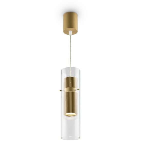 Подвесной светильник цилиндр Maytoni MOD326PL-01MG Dynamics под лампу 1xGU10 50W