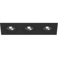 Встраиваемый светильник Lightstar i537070707 Intero 16 под лампы 3xGU10 150W