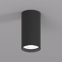 DK2008-BK Светильник накладной IP20 макс 50Вт GU10 черный алюминий