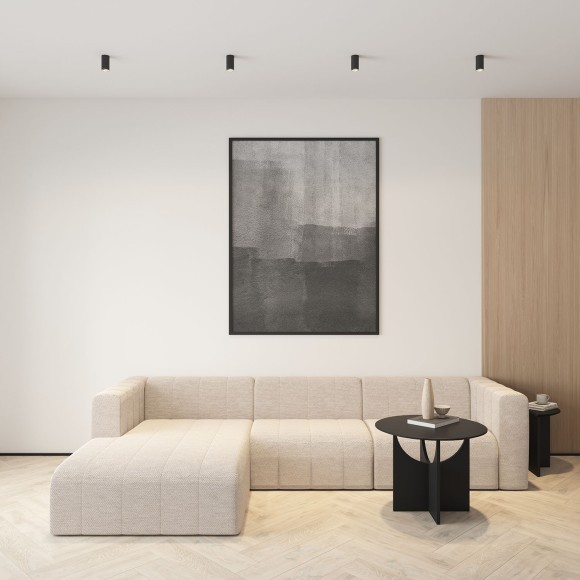 DK2008-BK Светильник накладной IP20 макс 50Вт GU10 черный алюминий DK2008-BK Светильник накладной IP20 макс 50Вт GU10 черный алюминий