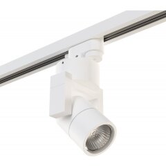 Однофазный двужильный трековый светильник Lightstar A1T051046 Illumo L1 под сменную лампу GU10 Однофазный двужильный трековый светильник Lightstar A1T051046 Illumo L1 под сменную лампу GU10