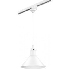 Однофазный двужильный трековый светильник Lightstar L1T765026 Loft под сменную лампу Е14