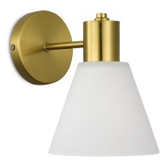 SLE1561-301-01 Светильник настенный Латунь/Белый E27 1*60W ARKI SLE1561-301-01 Светильник настенный Латунь/Белый E27 1*60W ARKI