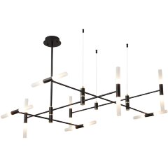 SL1216.403.16 Светильник подвесной ST-Luce Черный/Белый G9 16*5W 4000K RIMINI SL1216.403.16 Светильник подвесной ST-Luce Черный/Белый G9 16*5W 4000K RIMINI