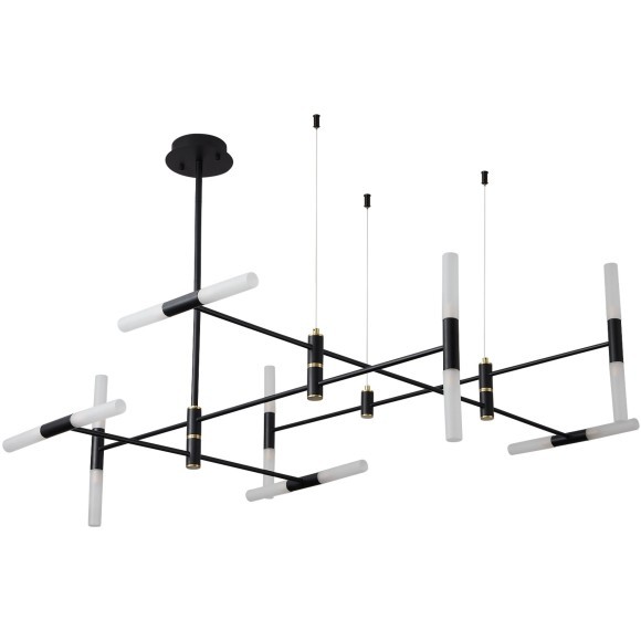 SL1216.403.16 Светильник подвесной ST-Luce Черный/Белый G9 16*5W 4000K RIMINI