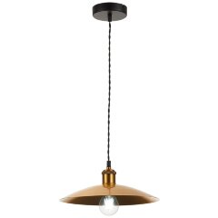 SL1017.203.01 Светильник подвесной ST-Luce Черный/Золотистый E27 1*60W ROMO SL1017.203.01 Светильник подвесной ST-Luce Черный/Золотистый E27 1*60W ROMO