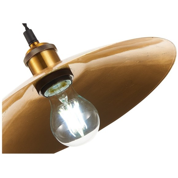 SL1017.203.01 Светильник подвесной ST-Luce Черный/Золотистый E27 1*60W ROMO