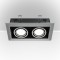 Встраиваемый светильник Maytoni DL008-2-02-S Metal Modern под лампы 2xGU10 50W