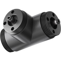 T-образный плоский коннектор для системы Maytoni Shelf без ввода питания CA015TC-B