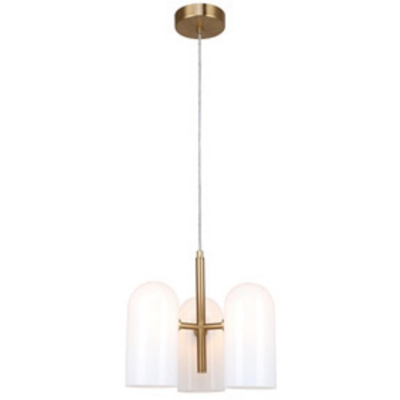 4619-3P, подвесная люстра, D290xH350/1550, 3xG9x40W, excluded