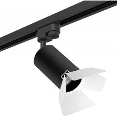 Однофазный двужильный трековый светильник Lightstar R1T437436 Rullo под сменную лампу GU10 Однофазный двужильный трековый светильник Lightstar R1T437436 Rullo под сменную лампу GU10