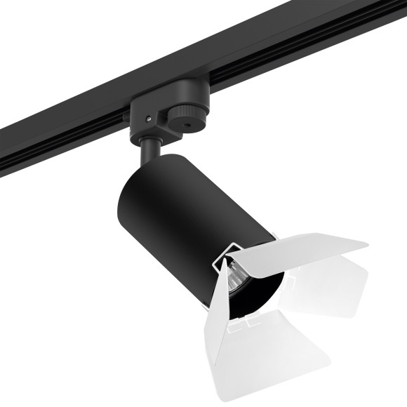 Однофазный двужильный трековый светильник Lightstar R1T437436 Rullo под сменную лампу GU10