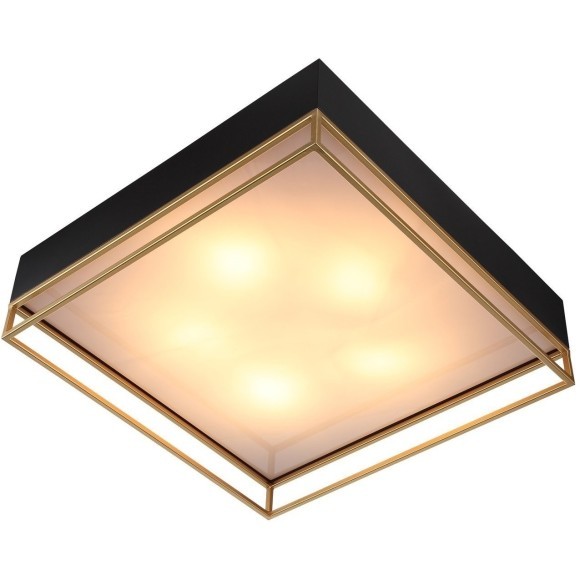 SL1127.422.05 Светильник потолочный ST-Luce Черный, Матовое золото/Белый E27 5*40W CHODO