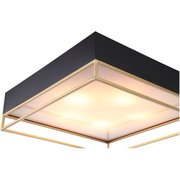 SL1127.422.05 Светильник потолочный ST-Luce Черный, Матовое золото/Белый E27 5*40W CHODO