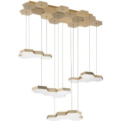 Каскадный подвесной светодиодный светильник FAVO 750263 Каскадный подвесной светодиодный светильник FAVO 750263