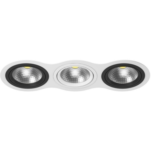 Встраиваемый светильник Lightstar i936070607 Intero 111 под лампы 3xGU10 150W