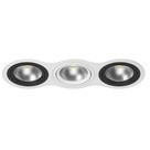 Встраиваемый светильник Lightstar i936070607 Intero 111 под лампы 3xGU10 150W