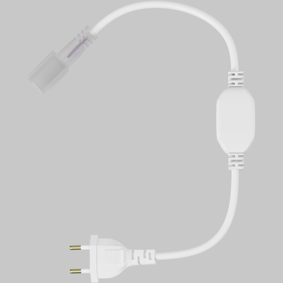 Коннектор питания с сетевой вилкой для гибкого неона Maytoni AC220V 25x13 мм 201236